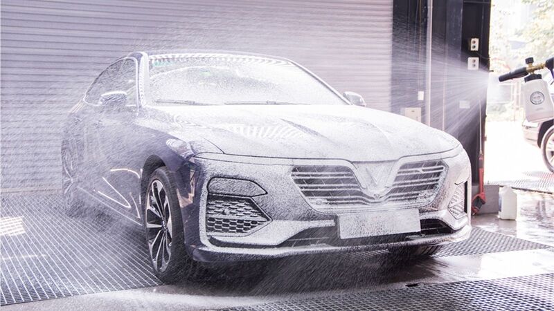 Tiệm rửa xe Trương Văn Ngọc Hậu Giang